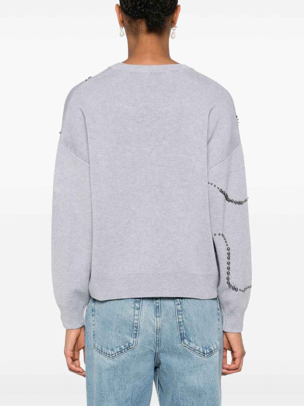 Cheap Marni bead-embellished sweater Women