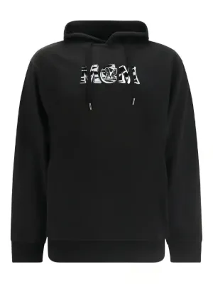 CORTEIZ Alcatraz グラフィック パーカー | ブラック | FARFETCH JP