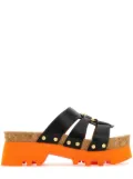 Chloé 70mm Owena platform mules - Black