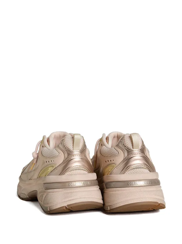 Golden Goose Lightstar Leather Sneakers | Pink | FARFETCH CZ