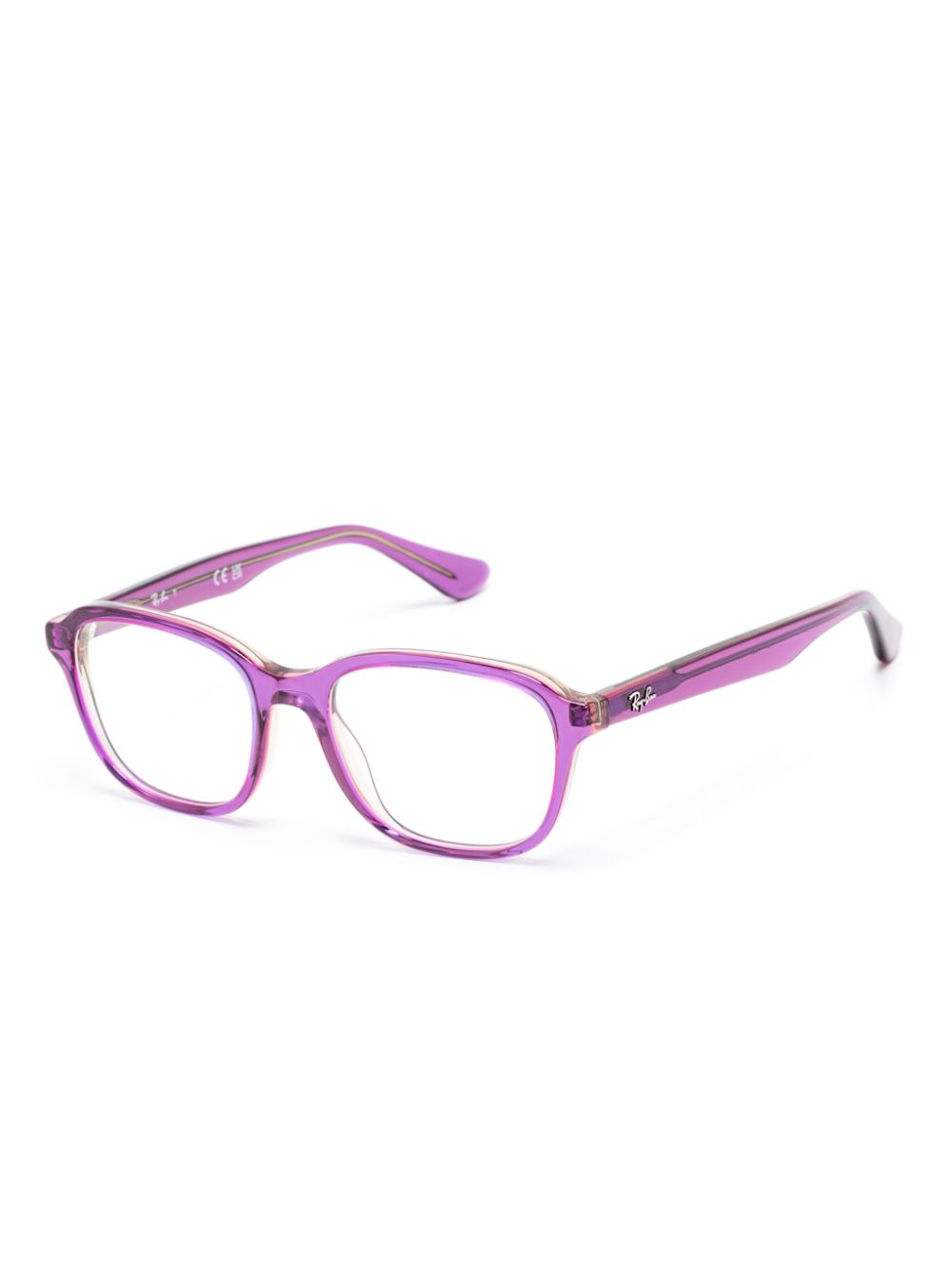 RAY-BAN JUNIOR square-frame glasses - Purple