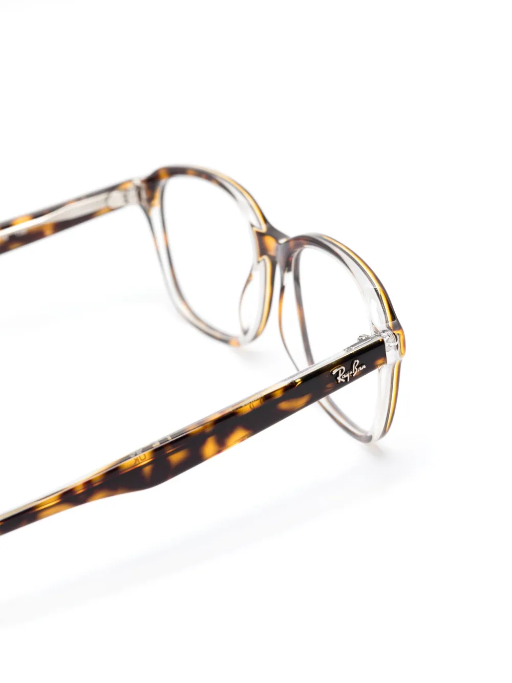 RAY-BAN JUNIOR Bril met vierkant montuur Bruin