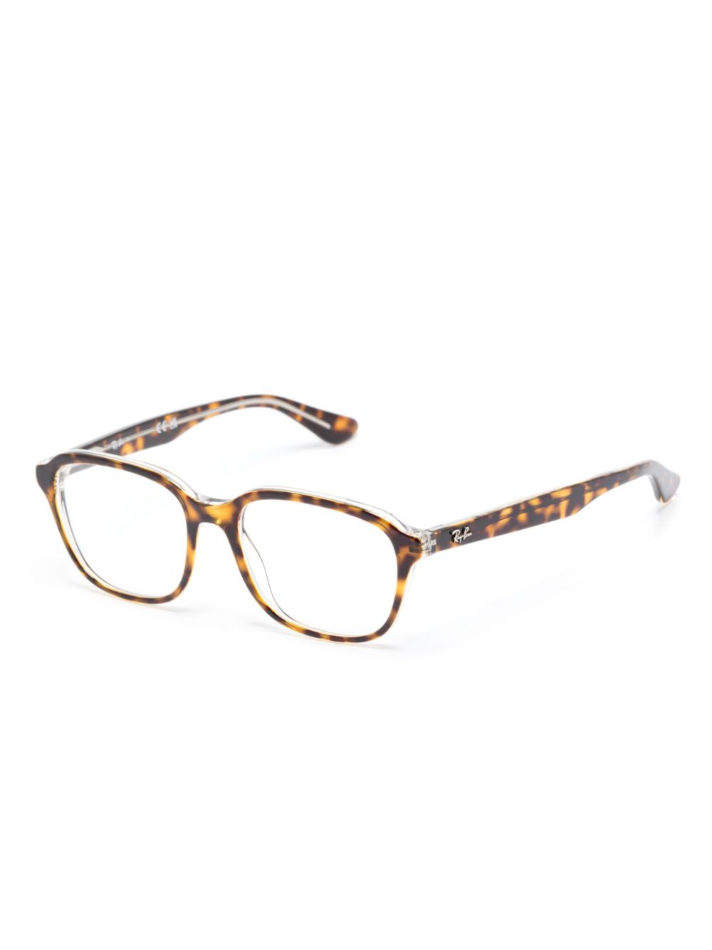 RAY-BAN JUNIOR square-frame glasses - Brown