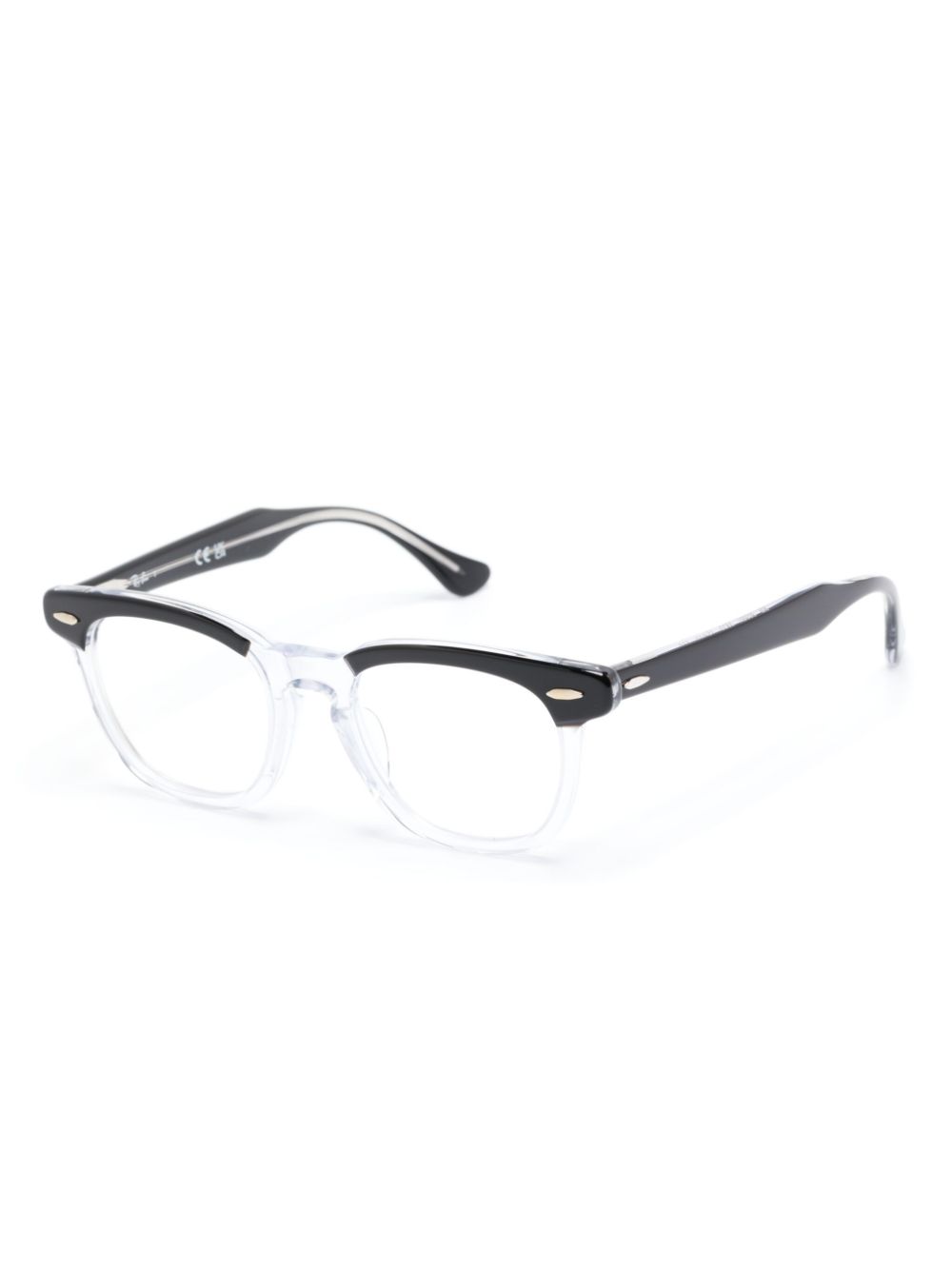 RAY-BAN JUNIOR square-frame glasses - Black