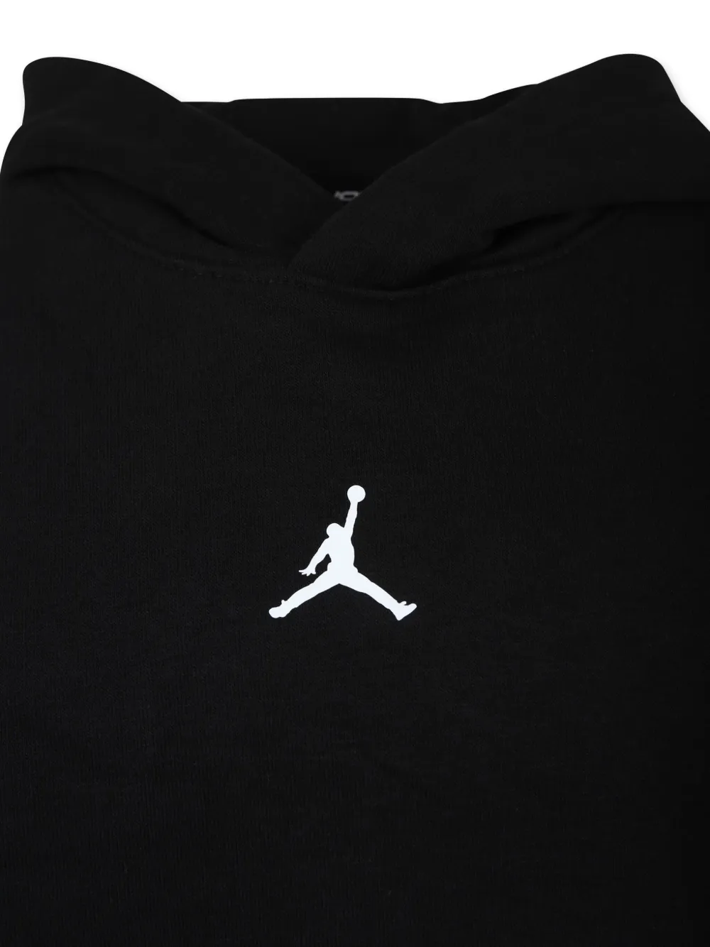 Jordan Kids Hoodie met geborduurd logo Zwart