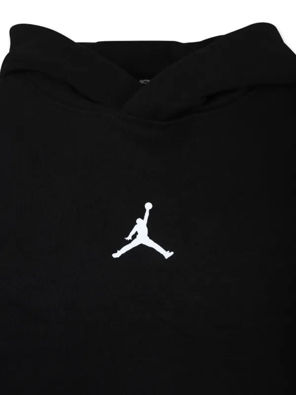 Jordan Kids logo-embroidered Hoodie Black FARFETCH - Main Image