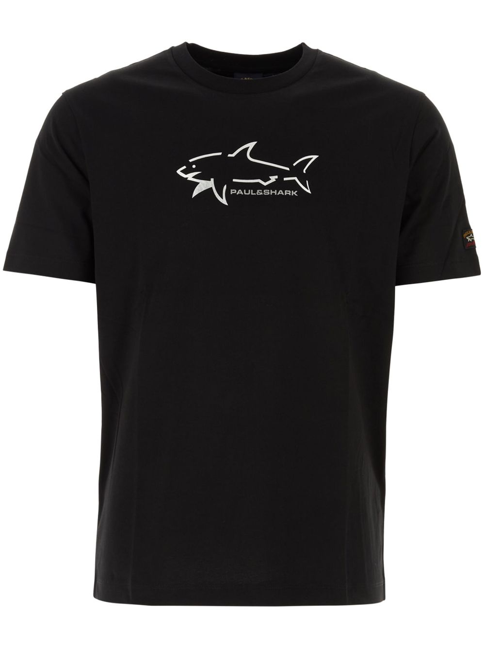 Paul & Shark T-shirt met logo Zwart