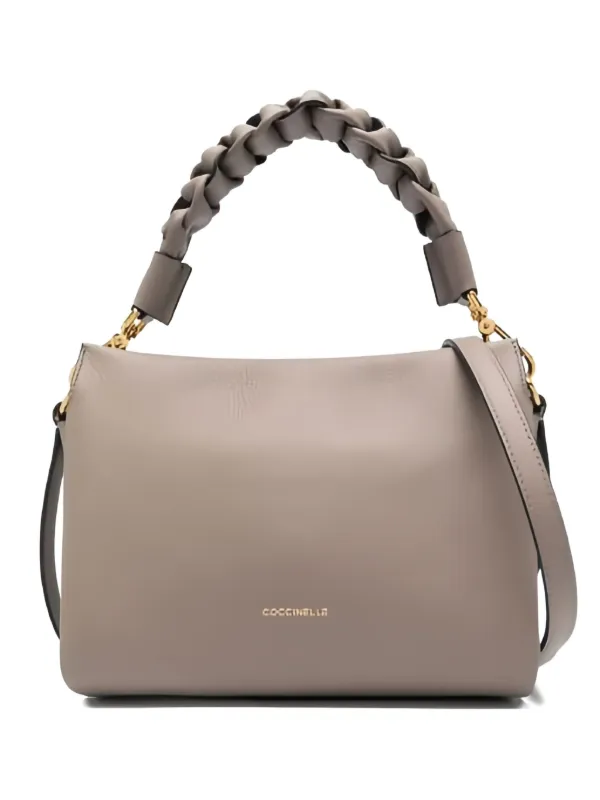 Coccinelle Small Boheme Tote Bag Grey FARFETCH IN