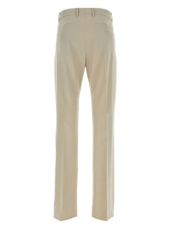 【送料&関税込】Givenchy Wool Blend Trousers Givenchy wool-blend Tailored Trousers | Neutrals | FARFETCH JO