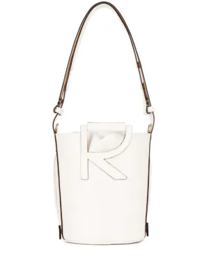 Roger Vivier Leather Bucket Bag | White | FARFETCH