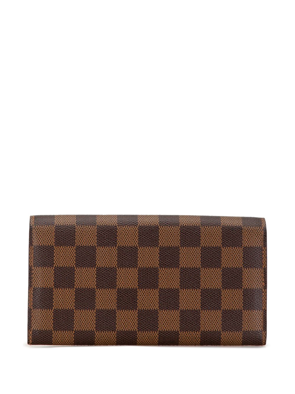 Louis Vuitton Pre-Owned 2006 Damier Ebene Sarah Wallet long wallets - Bruin