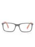 RAY-BAN JUNIOR rectangle-frame glasses - Grey