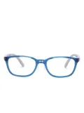 RAY-BAN JUNIOR rectangle-frame glasses - Blue