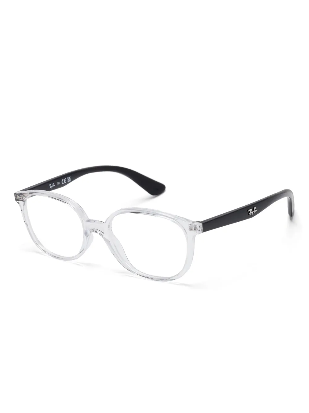 RAY-BAN JUNIOR Bril met rond montuur Zwart