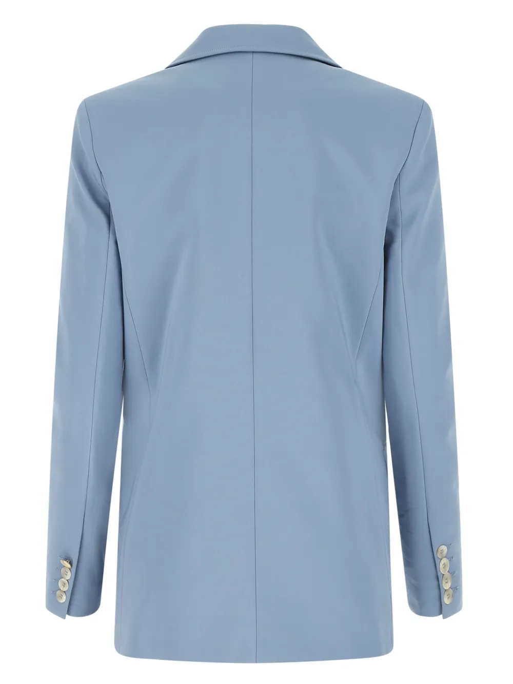 Hebe Studio contrast-lapel blazer - Blauw
