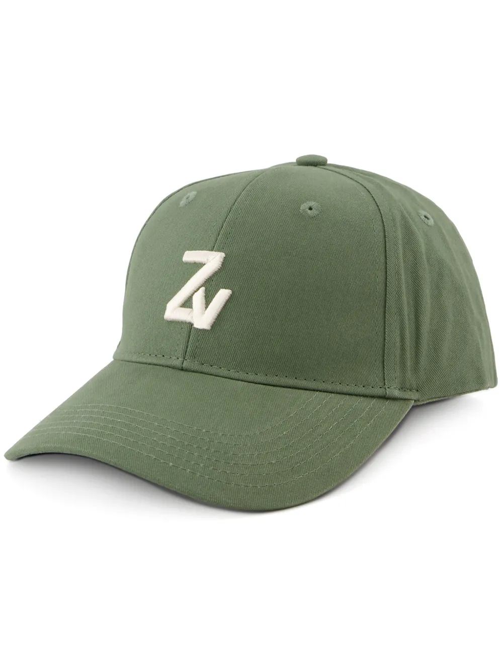 Zadig&Voltaire Cappello da baseball con ricamo | verde | Image 1