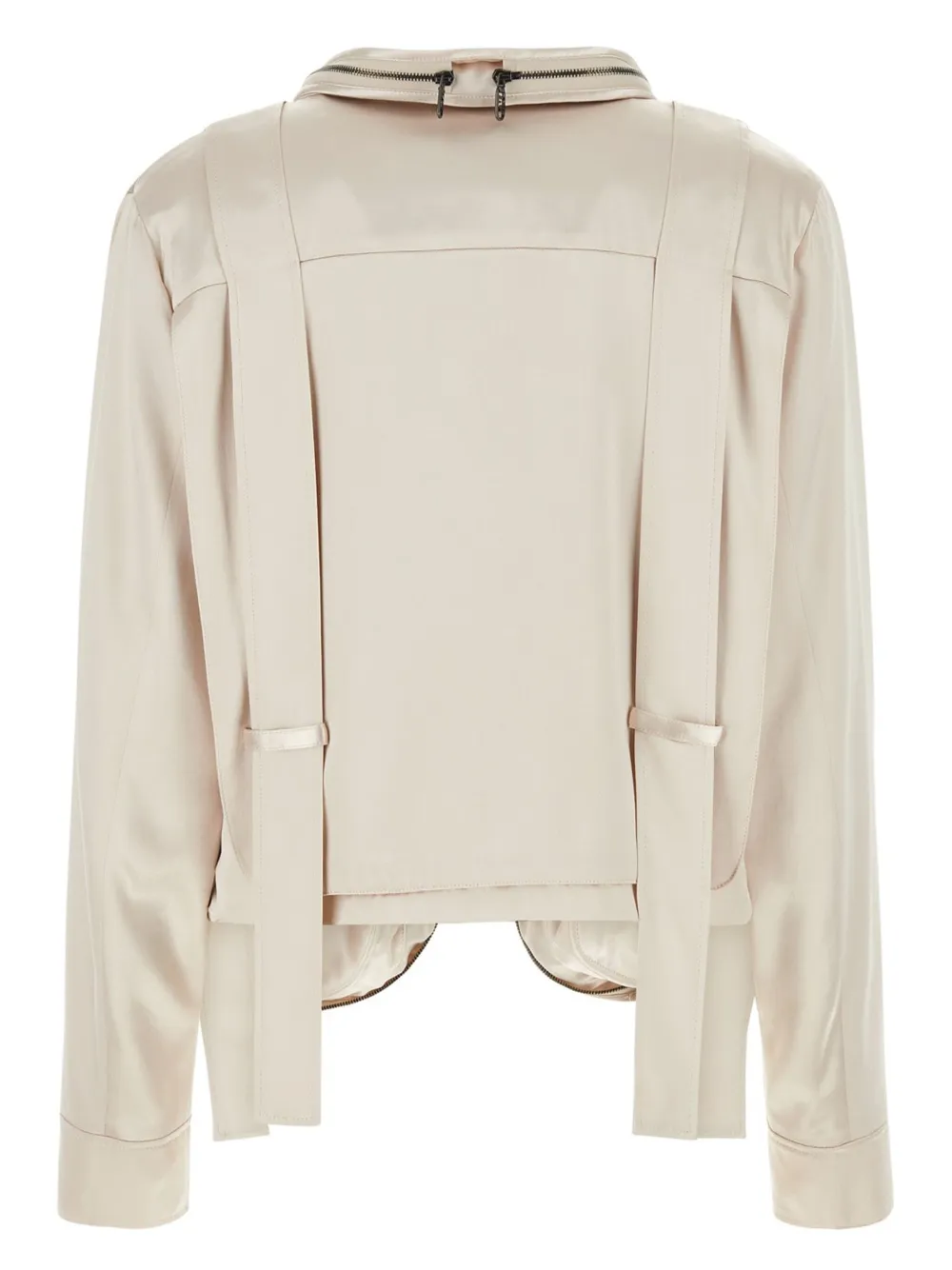 FENDI satin jacket - Beige