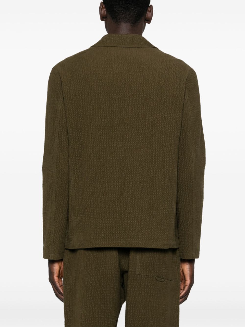 Shop Ymc You Must Create Scuttlers Blazer In Green