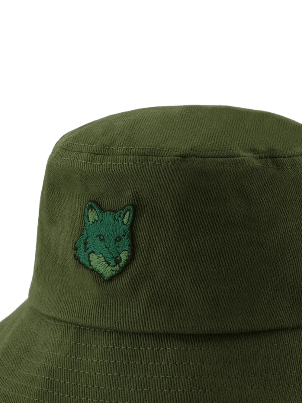 Maison Kitsuné logo-patch bucket hat | Women | Image 2