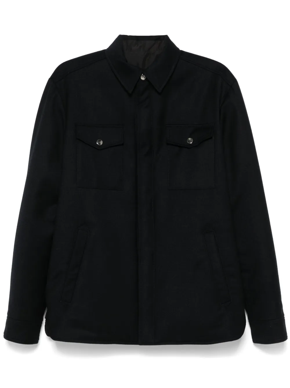 Canali reversible padded jacket | Blue | Image 1