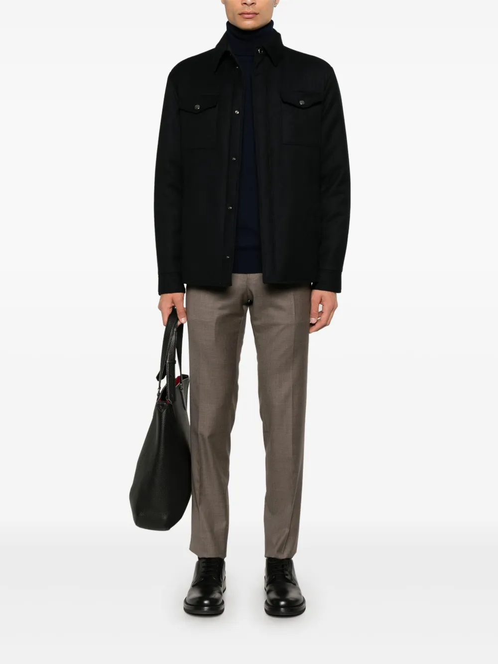 Canali reversible padded jacket | Down Jackets | Image 2