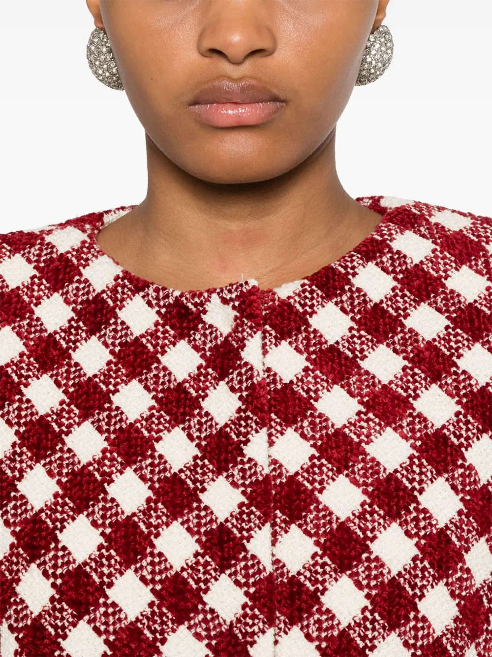 Oscar de la Renta Tweed jack Rood