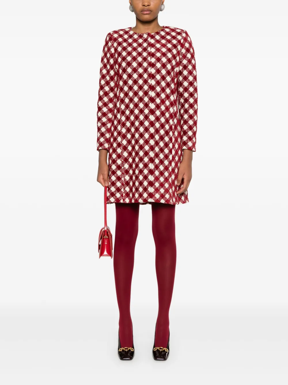 Oscar de la Renta Tweed jack Rood