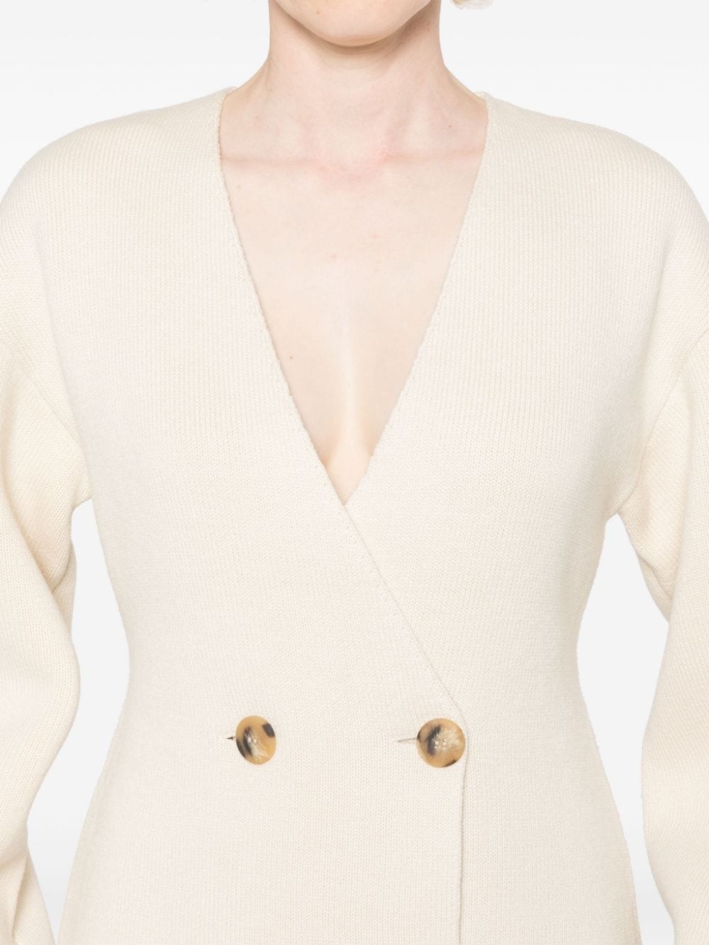 Shop By Malene Birger Tinley Cardigan In Neutrals