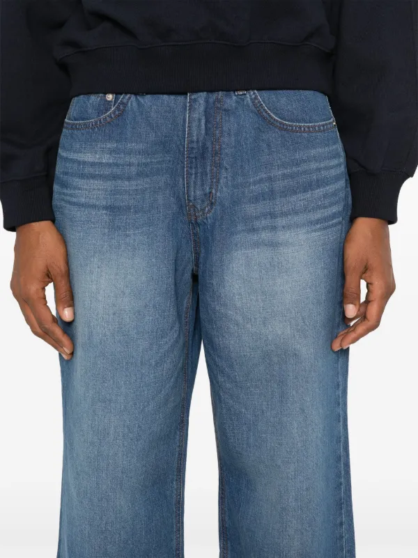 [LOW CLASSIC] / ☆ 24FW WIDE-LEG JEANS / BEIGE / UNISEX High Waisted Tan Wide Leg Jeans | Express