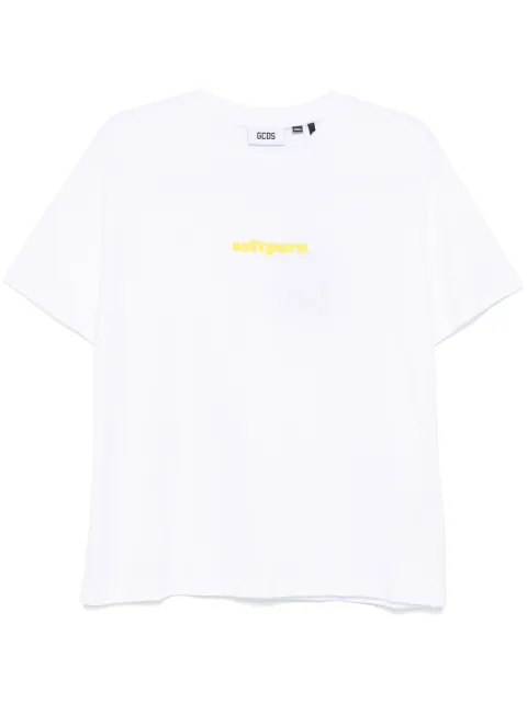 GCDS embroidered-motif T-shirt