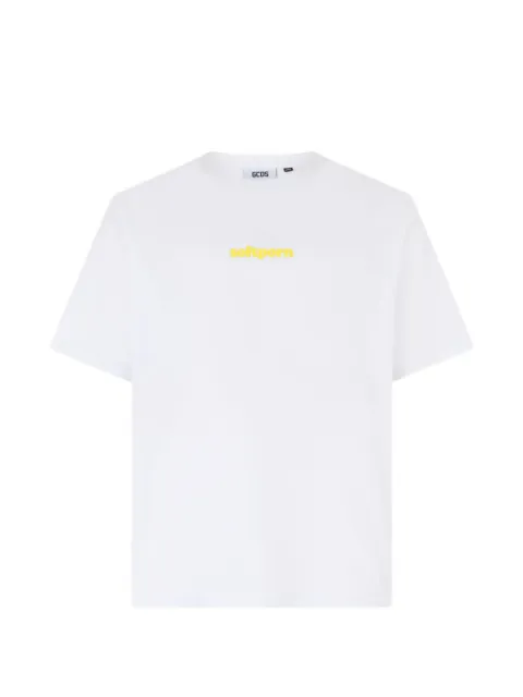 GCDS embroidered-motif T-shirt