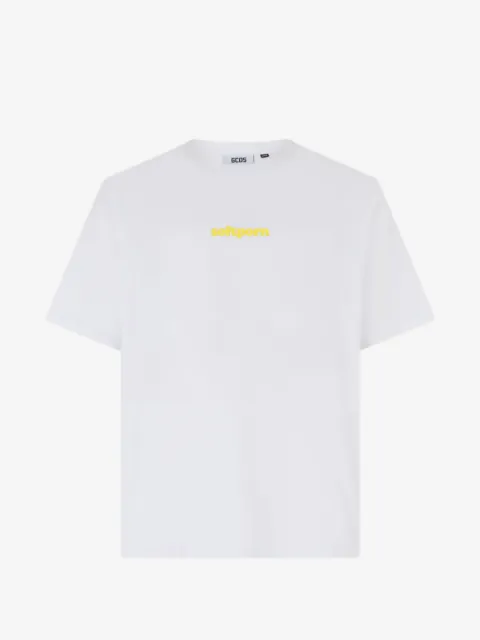 GCDS embroidered-motif T-shirt