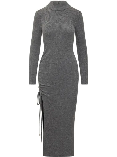 Robe mi-longue à design froncé - Michael Michael Kors - Modalova