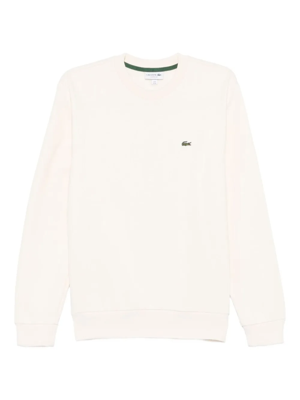 Lacoste ロゴ スウェットシャツ - ニュートラル Lacoste ロゴ スウェットシャツ - ニュートラル