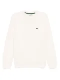 Lacoste logo-patch sweatshirt - Neutrals