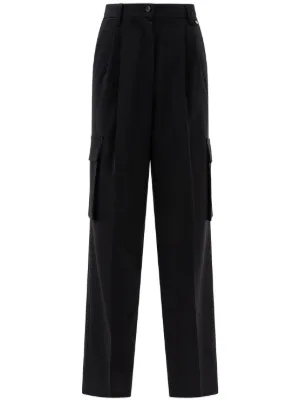 Sacai ストライプ パンツ | ブラック | FARFETCH JP