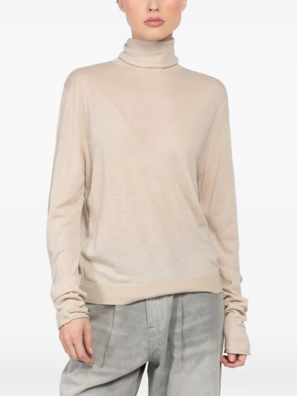 Thunder Roll-Neck Top