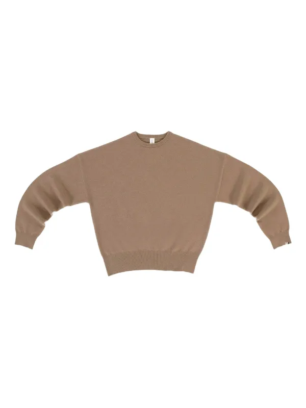 Extreme Cashmere Crew-neck Sweater in Brown