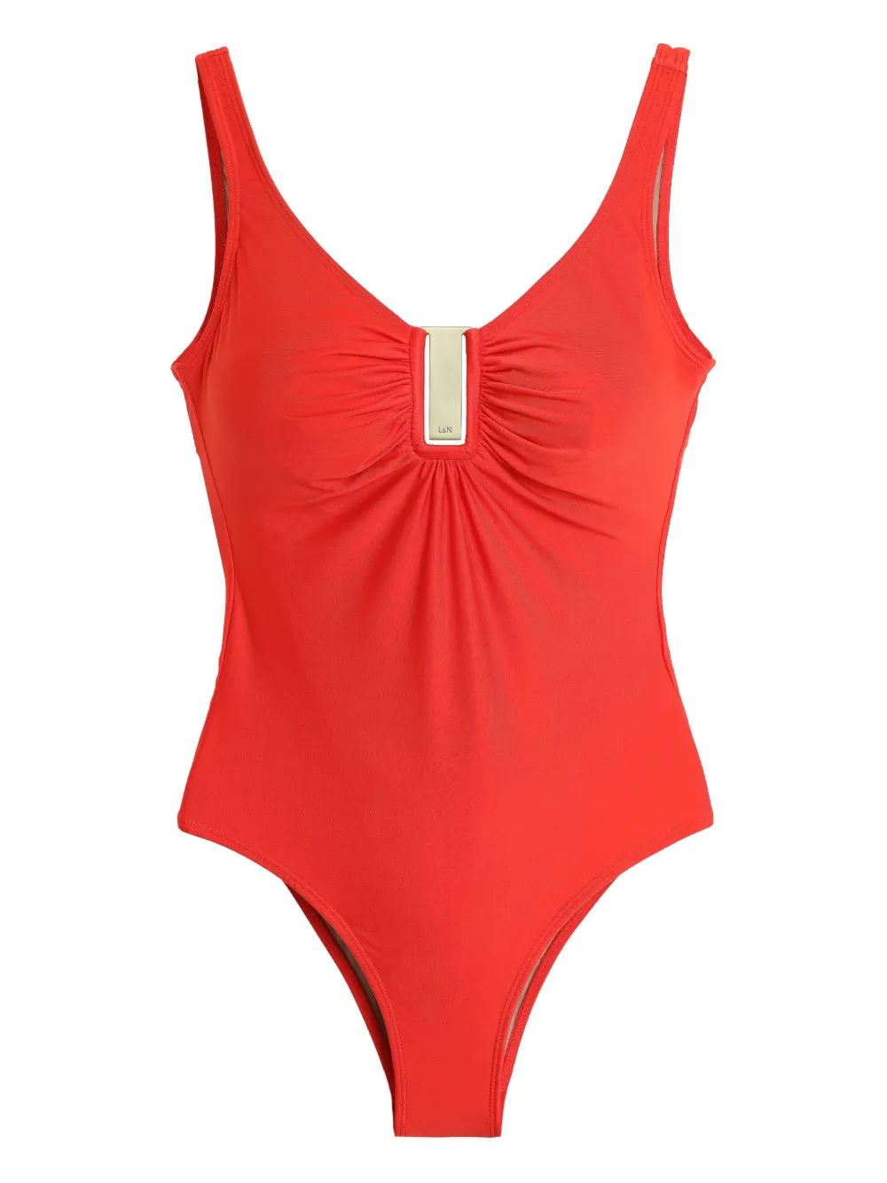 Lygia & Nanny clasp-detail swimsuit Rood