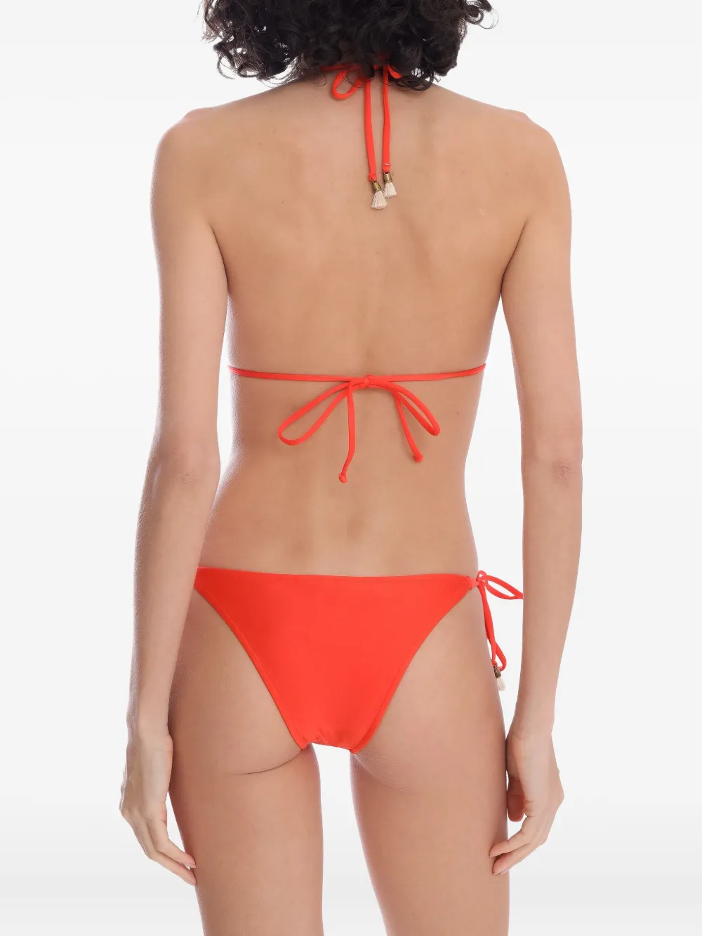 Lygia & Nanny tassel-tie bikini Rood