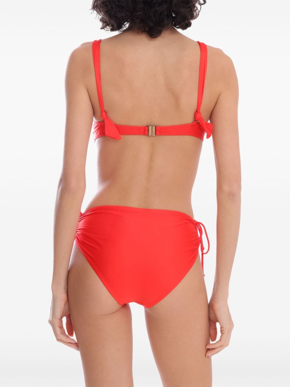 Shop Lygia & Nanny Marcela Bikini Set In Red