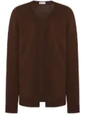 Rosetta Getty open-front cardigan - Brown