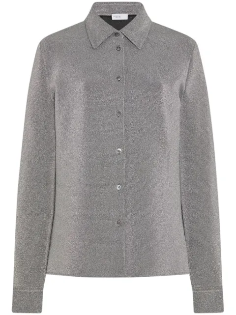Rosetta Getty metallic shirt
