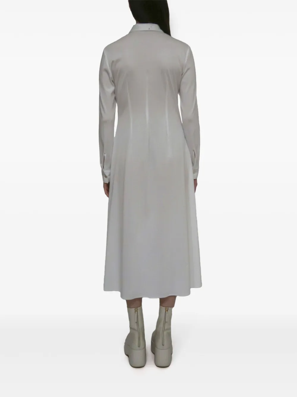 Rosetta Getty Katoenen shirtjurk Wit