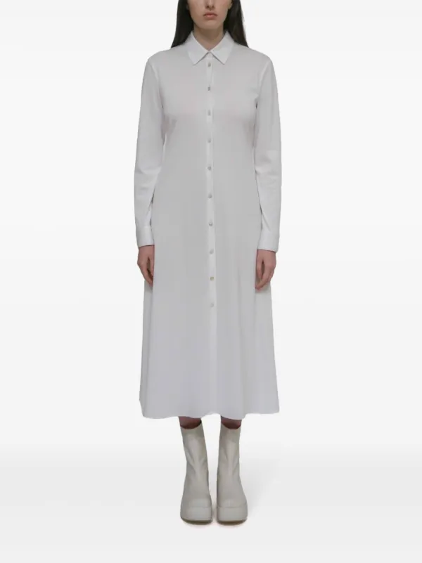 Rosetta Getty シャツドレス | ホワイト | FARFETCH JP