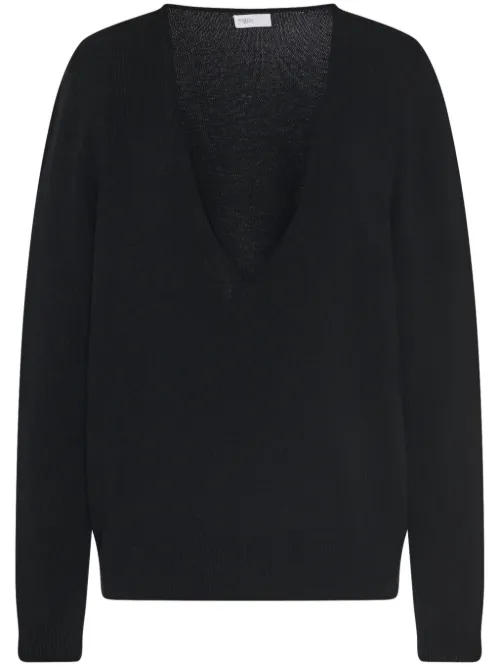 Pull en maille à col v - Rosetta Getty - Modalova