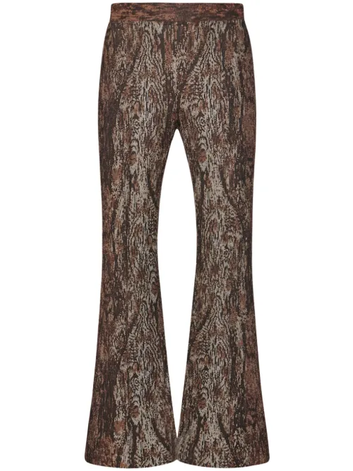 Pantalon court à coupe évasée - Rosetta Getty - Modalova