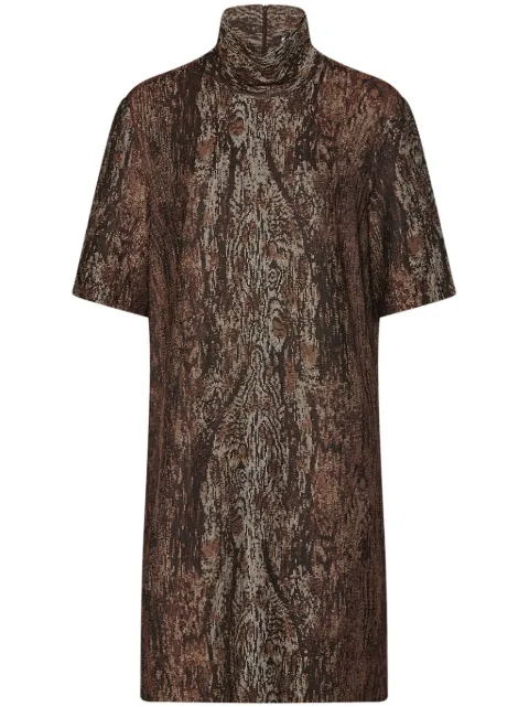Rosetta Getty mock-neck shift dress