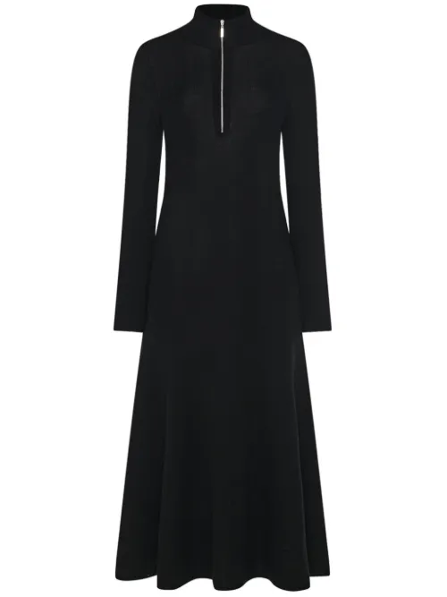 Robe en maille nervurée à fermeture zippée - Rosetta Getty - Modalova