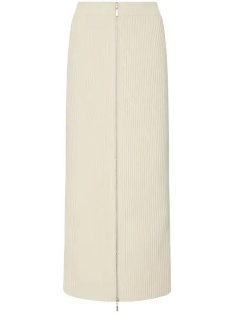 Rosetta Getty falda de cachemira